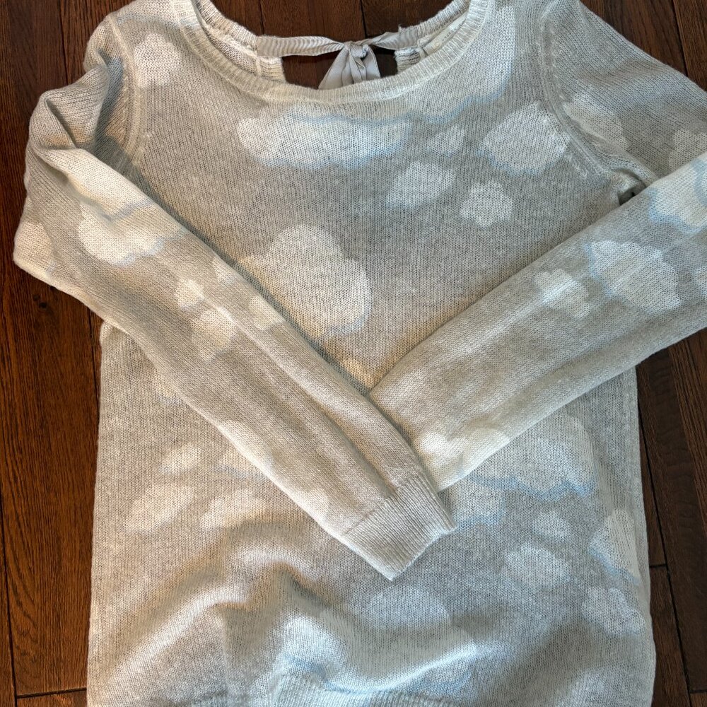Lauren Conrad Clouds Long Sleeve Shirt